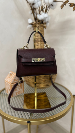 Torebka damska skórzana Laura Biaggi TS05-104 kuferek