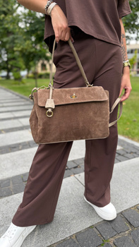 Torebka damska skórzana kuferek