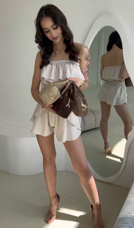 Torebka damska skórzana kuferek