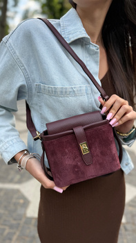 Torebka damska skórzana Laura Biaggi listonoszka