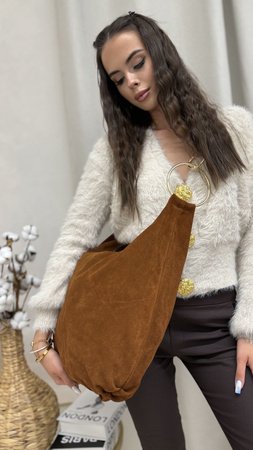 Torebka damska skórzana Laura Biaggi kuferek