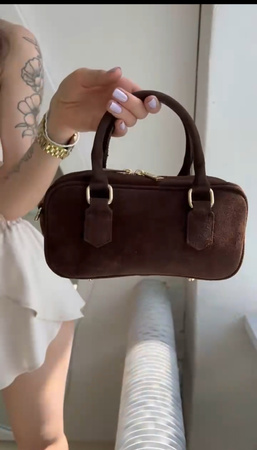 Torebka damska skórzana kuferek