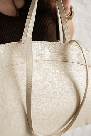 Torebka damska skórzana shopper