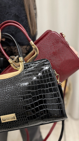 Torebka damska MONNARI kuferek czarna 