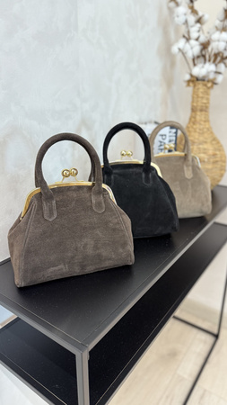 Torebka damska skórzana Laura Biaggi kuferek