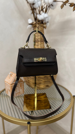 Torebka damska skórzana Laura Biaggi TS05-104 kuferek