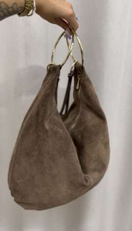 Torebka damska skórzana Laura Biaggi kuferek