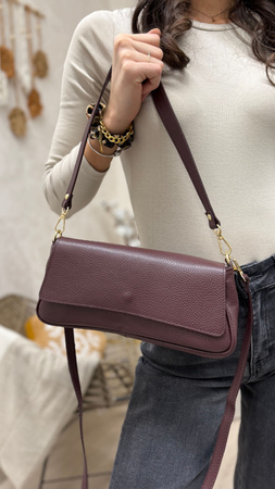 Torebka damska skórzana Laura Biaggi TS116-35 kuferek 