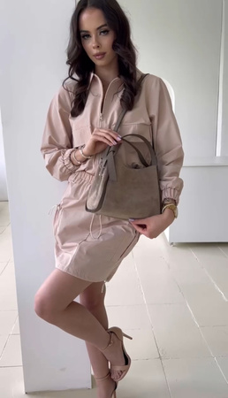 Torebka damska skórzana kuferek