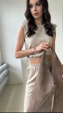 Torebka damska skórzana shopper