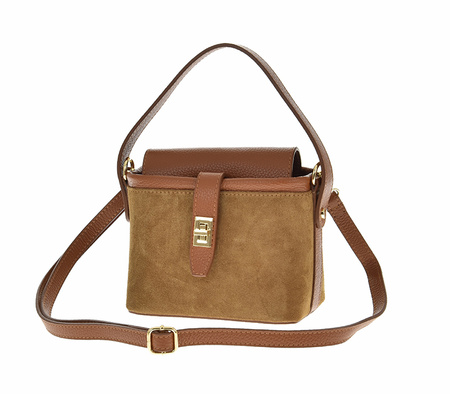 Torebka damska skórzana Laura Biaggi listonoszka 