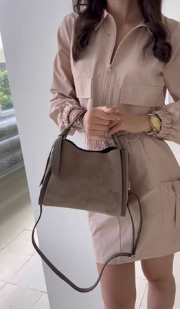 Torebka damska skórzana kuferek