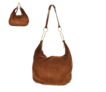 Torebka damska skórzana Laura Biaggi kuferek