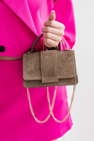 Torebka damska skórzana kuferek