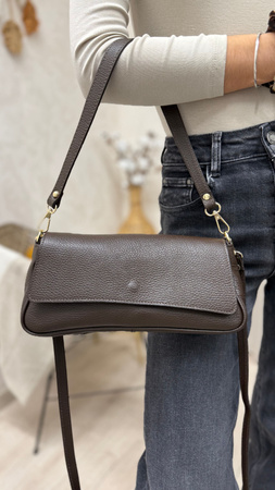 Torebka damska skórzana Laura Biaggi TS116-35 kuferek 