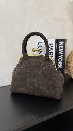 Torebka damska skórzana Laura Biaggi kuferek