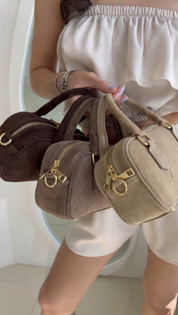 Torebka damska skórzana kuferek