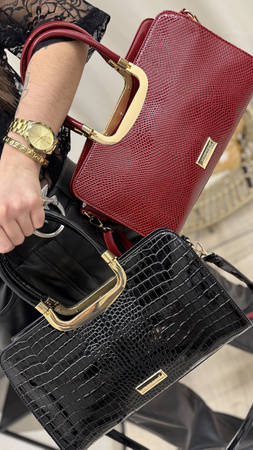 Torebka damska MONNARI kuferek czarna 