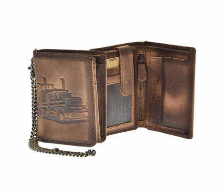 Portfel męski ze skóry PTN-304Z