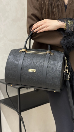 Torebka damska Chiara kuferek jasny brąz