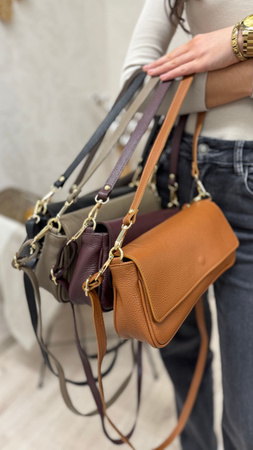 Torebka damska skórzana Laura Biaggi TS116-35 kuferek 