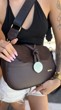 Torebka damska kuferek Laura Biaggi