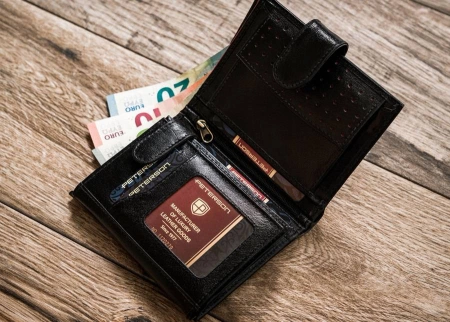 Portfel męski ze skóry PTN317Z