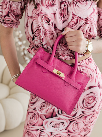 Torebka damska skórzana kuferek