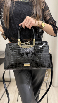 Torebka damska MONNARI kuferek czarna