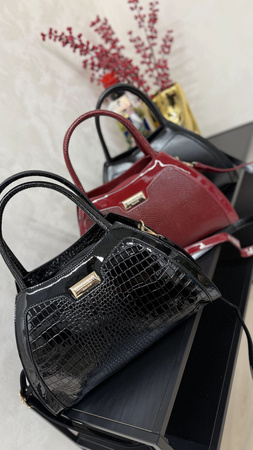 Torebka damska MONNARI kuferek czerwona