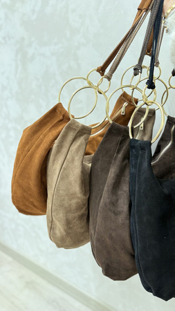 Torebka damska skórzana Laura Biaggi kuferek