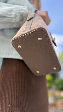 Torebka damska skórzana Laura Biaggi listonoszka