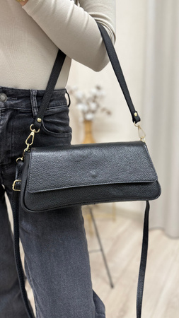 Torebka damska skórzana Laura Biaggi TS116-35 kuferek 